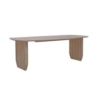 NOGA Syko eettafel 240x120 cm sand KES onderstel