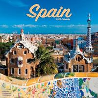 Spain Calendar 2026 Square Space Wall Calendar - 16 Month