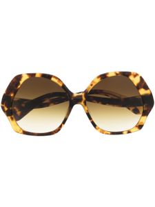 Vivienne Westwood lunettes de soleil à monture oversize - Marron