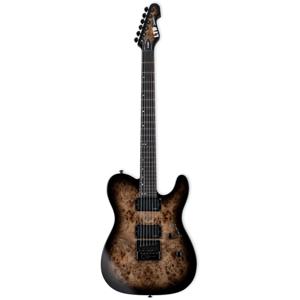 ESP LTD Deluxe TE-1000 EverTune Charcoal Burst elektrische gitaar