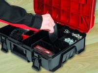 Einhell E-Case S-F 4540011 Transportkoffer Polypropyleen Rood, Zwart (l x b x h) 444 x 330 x 131 mm - thumbnail