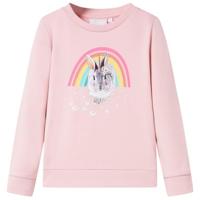 Kindertrui 116 lichtroze, kinderkleding, trui voor kinderen, sweater voor kinderen, top voor kinderen, kinderen trui, katoenen sweater