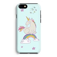 Regenboog eenhoorn: iPhone 8 Tough Case - thumbnail