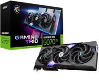 MSI Gaming RTX 5070 Ti 16G Gaming Trio OC grafische kaart (16 GB GDDR7, 256-bit, extreme prestaties: 2580, DisplayPort x 3 2.1a, HDMI 2.1b, NVIDIA Blackwell Architecture)