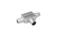 Provertha 42-500017 verdeler en adapter voor sensor of actuator M12 adapter met T-vorm Aantal polen: 5 1 stuks