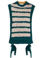 Henrik Vibskov Spencer met colourblocking - Groen