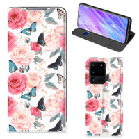 Samsung Galaxy S20 Ultra Smart Cover Butterfly Roses - thumbnail