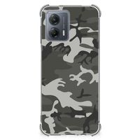 Motorola Moto G53 Doorzichtige Silicone Hoesje Army Light - thumbnail