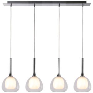 Brilliant Glazen eetkamer hanglamp Hadan 85574/15