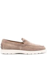 Tod's mocassins en daim - Tons neutres