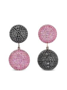 Anabela Chan boucles d'oreilles Bauble en or rose vermeil 18ct