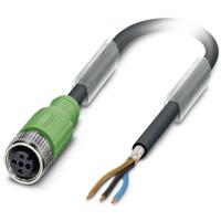 Phoenix Contact 1682809 Sensor/actuator connector, geassembleerd M12 Aantal polen (sensoren): 3 Bus, recht 5.00 m 1 stuk(s) - thumbnail