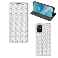 OnePlus 8T Hoesje met Magneet Stripes Dots