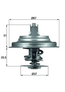 Thermostaat, koelvloeistof TX2580D