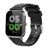 Denver SW-181BLACK smartwatch / sport watch 4,32 cm (1.7") IPS Digitaal Touchscreen Zwart - thumbnail