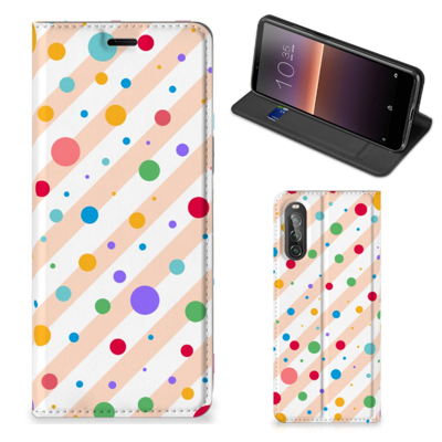 Sony Xperia 10 II Hoesje met Magneet Dots