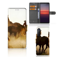 Sony Xperia 5II Telefoonhoesje met Pasjes Design Cowboy - thumbnail