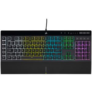 Corsair K55 RGB PRO toetsenbord USB AZERTY Belgisch Zwart