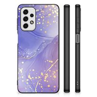 Kleurrijke Telefoonhoesje voor Samsung Galaxy A23 Watercolor Paars