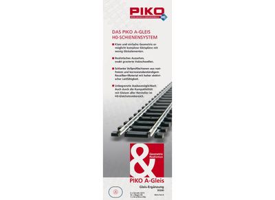 H0 Piko A-rails 55300 Uitbreidingsset Set A 1 set(s)