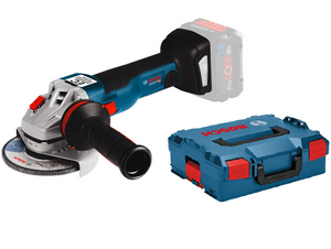 Bosch Blauw GWS 18V-125 PSC Professional accu haakse slijper | Zonder accu&apos;s en lader in L-BOXX - 06019G3F0B