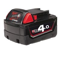 Milwaukee M18 B4 Accu (18 V / 4.0 Ah Li-Ion) - 4932430063 - thumbnail