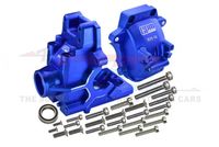 GPM - Traxxas Sledge Aluminium 7075-T6 Front/Rear Gear box, blue