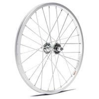 Hzb Voorwiel 20 inch etrto 406 aluminium zilver vaste as - thumbnail