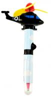 Toi Toys pen met ventilatie helikopter zwart 14 cm