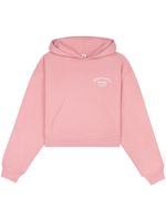 Sporty & Rich hoodie Wellness Studio à coupe crop - Rose