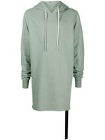 Rick Owens DRKSHDW hoodie nervuré à manches longues - Vert - thumbnail