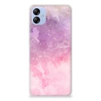 Hoesje maken Samsung Galaxy A04e Pink Purple Paint