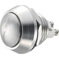 TRU Components 701256 GQ12B-S Vandalismusgeschützter Drucktaster 48 V/DC 2A 1 x Aus/(Ein) tastend I