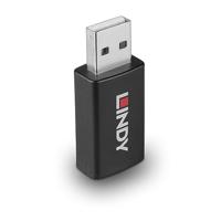 Lindy USB 2.0 Type A naar A Data Blocker met Batterij Opladen 1.2