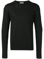 Valentino Garavani sweat VLTN à logo embossé - Noir