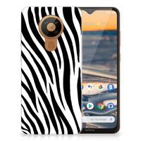 Nokia 5.3 TPU Hoesje Zebra - thumbnail