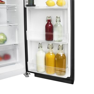 Inventum AS010 amerikaanse koelkast Vrijstaand Zwart 510 l A++