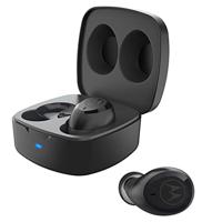 Motorola VerveBuds 100 - True Wireless koptelefoon met Comfort Fit en 14 Uur Speelduur - Oplaadcase inbegrepen - Waterproof - Siri, Google, Alexa - Zwart
