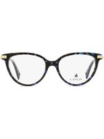 Lanvin lunettes de vue à monture papillon - Bleu