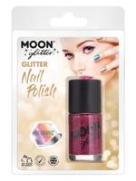 Moon Glitter Parelmoer Nagellak Fuchsia