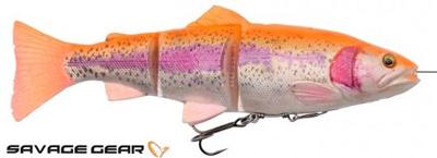 Savage Gear 4D line thru trout - 15 cm - golden albino Savage Gear 4D line thru trout - 15 cm - golden albino