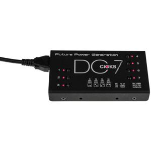 Cioks DC7 multi-voeding voor effectpedalen