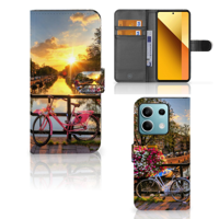 Xiaomi Redmi Note 13 5G Flip Cover Amsterdamse Grachten - thumbnail