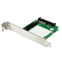 2,5 inch SATA naar mSATA adapter met sleufplaat - 2,5 inch (6,4cm) Serial ATA naar Mini SATA converter