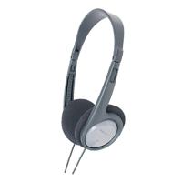 Panasonic RP-HT090 On Ear koptelefoon Televisie Kabel Grijs Volumeregeling