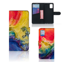 Hoesje Samsung Galaxy A31 Watercolor Dark