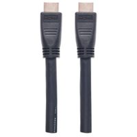 Manhattan 353977 HDMI-kabel HDMI Aansluitkabel HDMI-A-stekker, HDMI-A-stekker 10.00 m Zwart 4K UHD, UL gecertificeerd - thumbnail