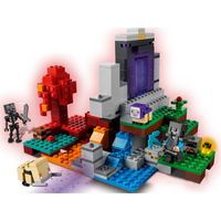 LEGO Minecraft - Het verwoeste portaal constructiespeelgoed 21172