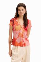 Tulen resort shirt - ORANGE - S