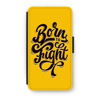 Born to Fight: iPhone XS Flip Hoesje - thumbnail